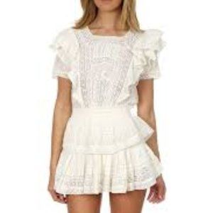 LoveShackFancy White Dress